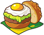 Avocado Egg Burger